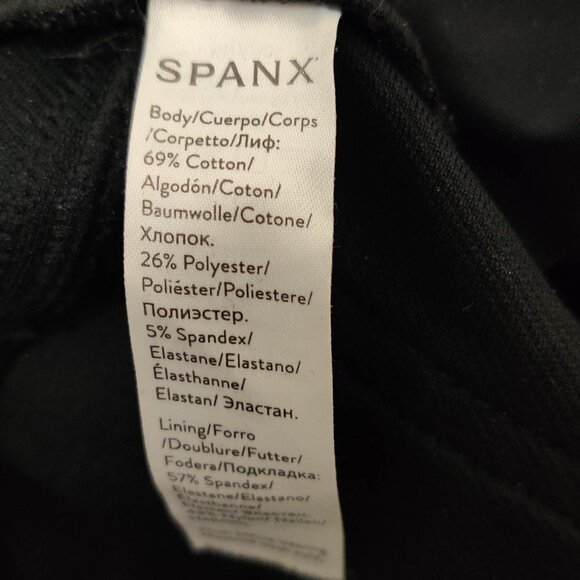 Spanx Jean-ish Ankle Leggings in Black Medium - Picture 8 of 10